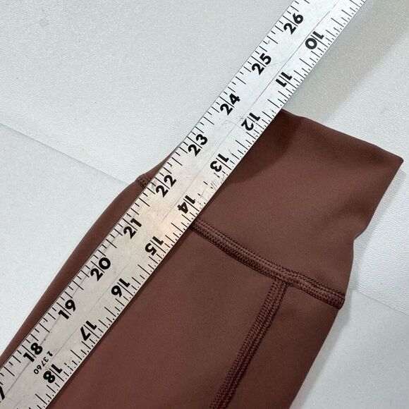 Vuori Jogger Pants Womens XS Brown Daily Leggings Drawstring Pockets Ankle Cuffs - Picture 4 of 10